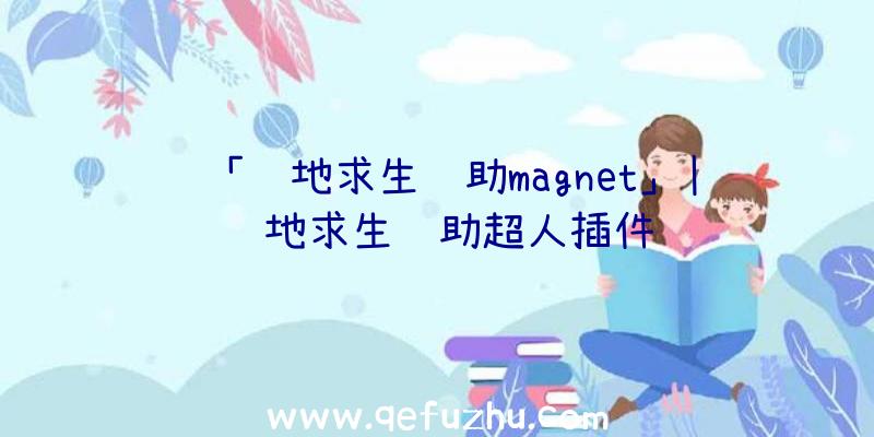 「绝地求生辅助magnet」|绝地求生辅助超人插件